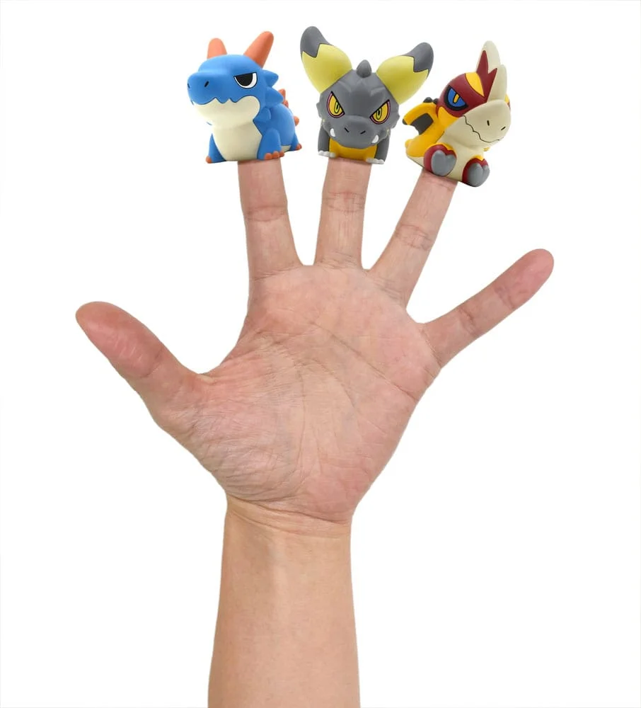 Monster Hunter Figure Builder Trading Figures 3 - 5cm Finger Puppet Monster Hunter Vol. 2 Blind Bag - 1 Unidade